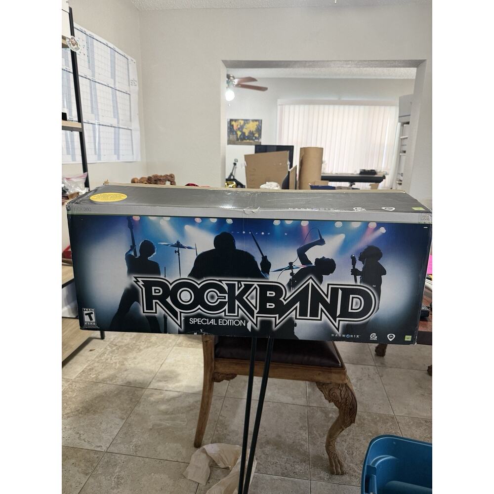 Rock Band [Special Edition] (Microsoft Xbox 360, 2007) Open Box